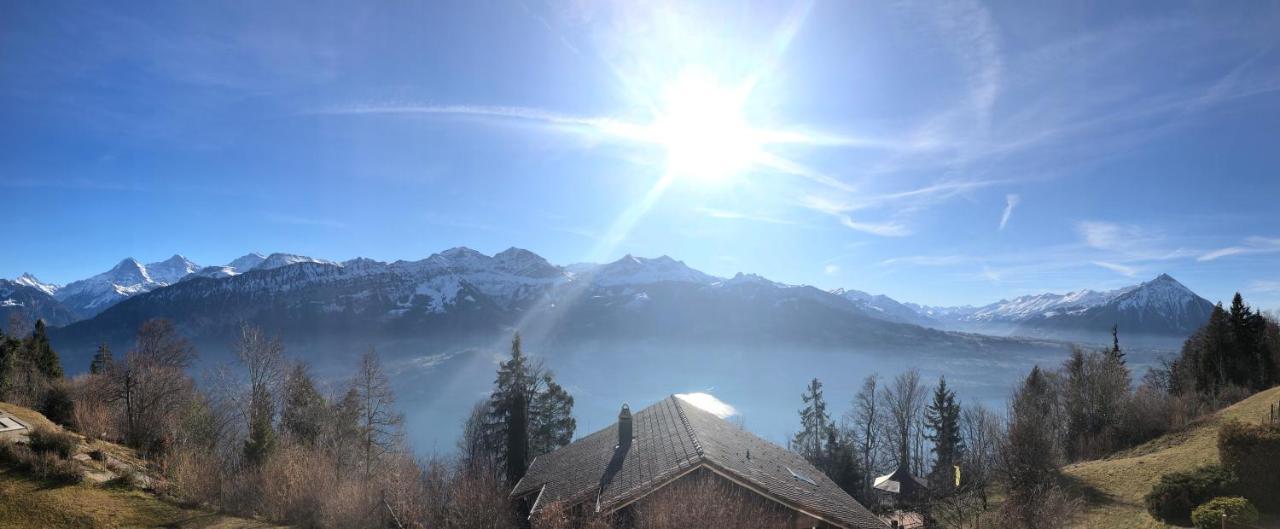 Wohnung Mit See Und Bergsicht Im Vier Sterne Hotel Beatenberg Εξωτερικό φωτογραφία