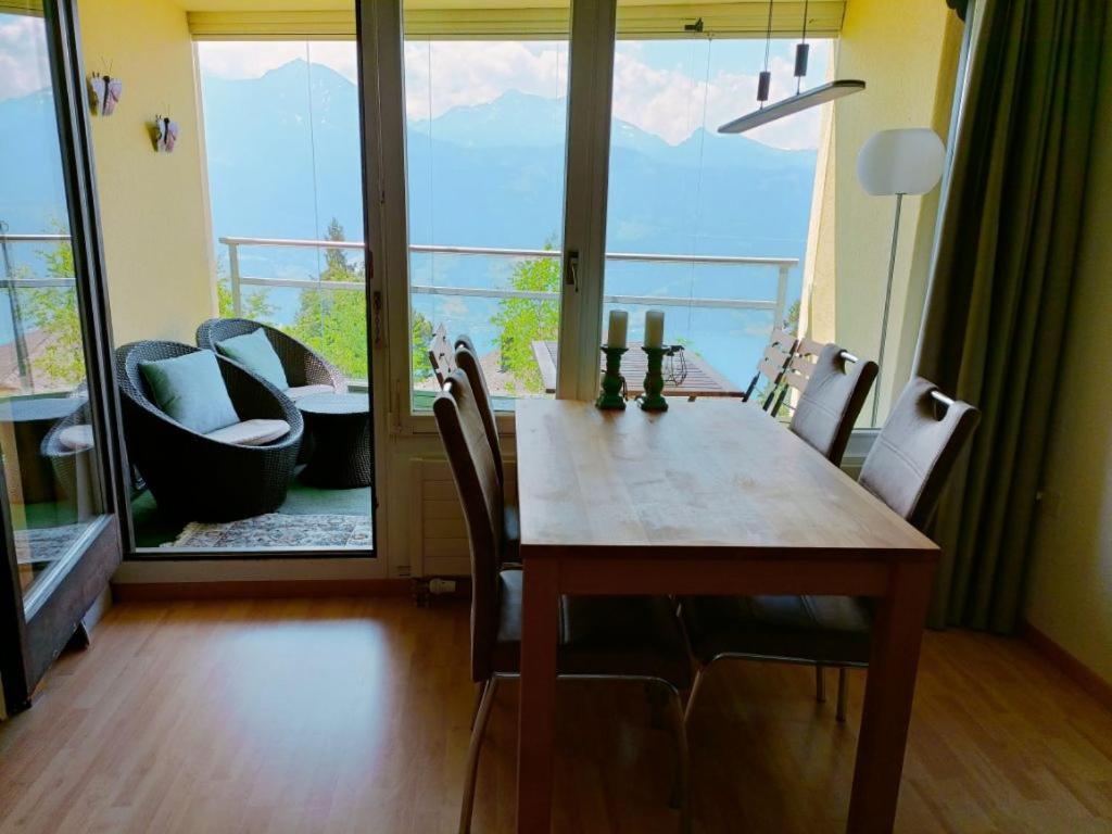 Wohnung Mit See Und Bergsicht Im Vier Sterne Hotel Beatenberg Εξωτερικό φωτογραφία